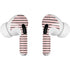 Pink and Black Stripes AirPods Skins